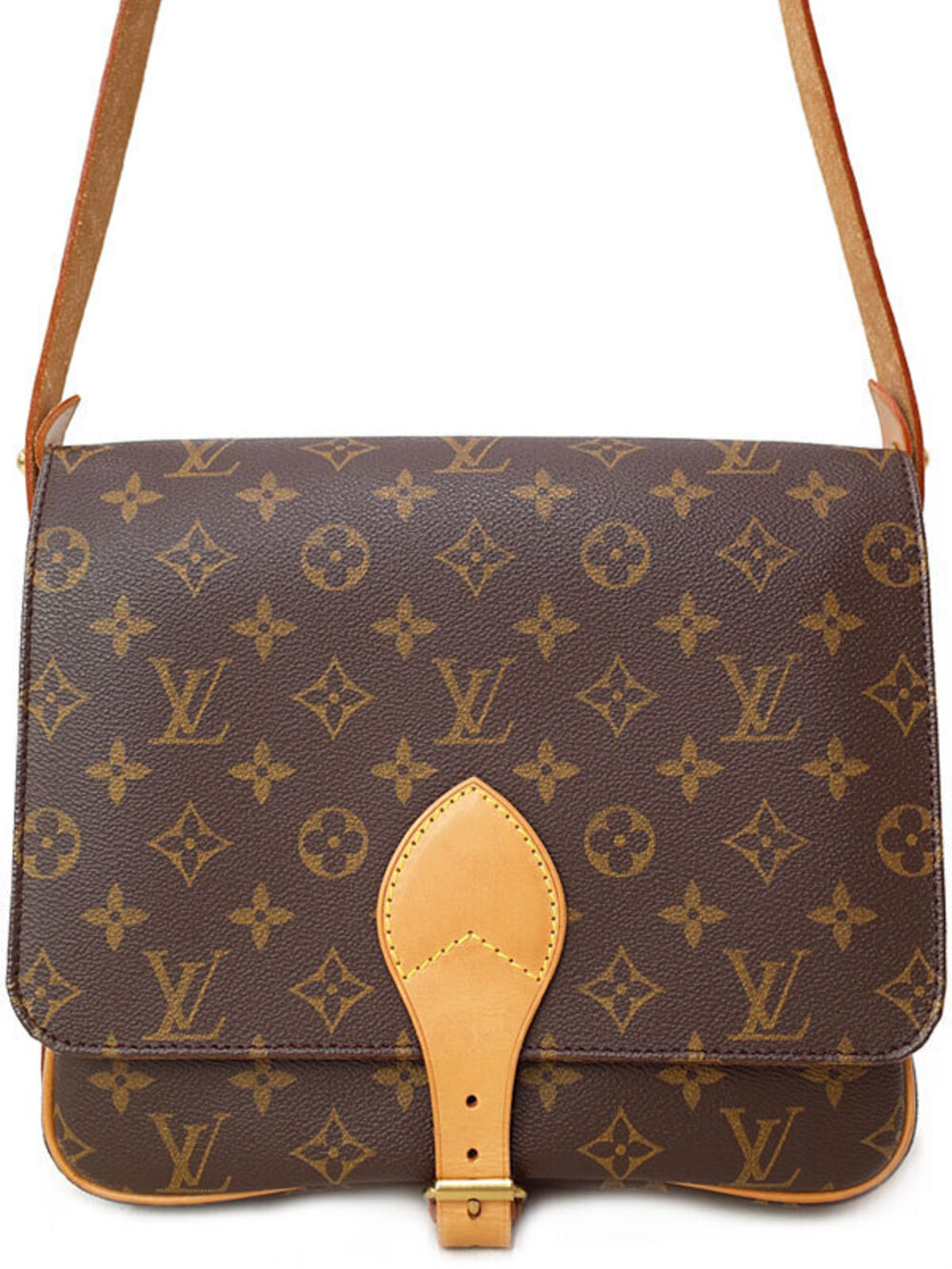 Louis Vuitton Monogram Cartouchiere Shoulder Bag